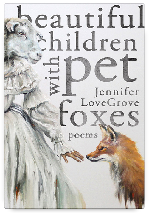 Beautiful Children with Pet Foxes by Jennifer LoveGrove
