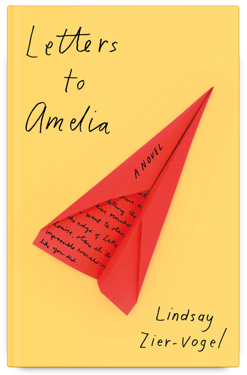 Book Cover for Letters to Amelia by Lindsay Zier-Vogel